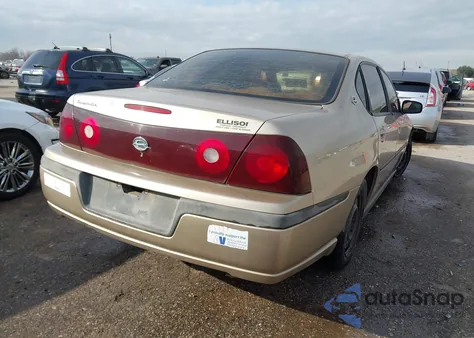 2004 Chevrolet Impala from USA, damaged, VIN 2G1WF52E649200433